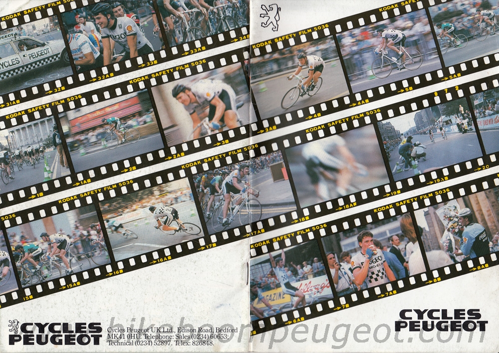 Peugeot 1985 Brochure United Kingdom